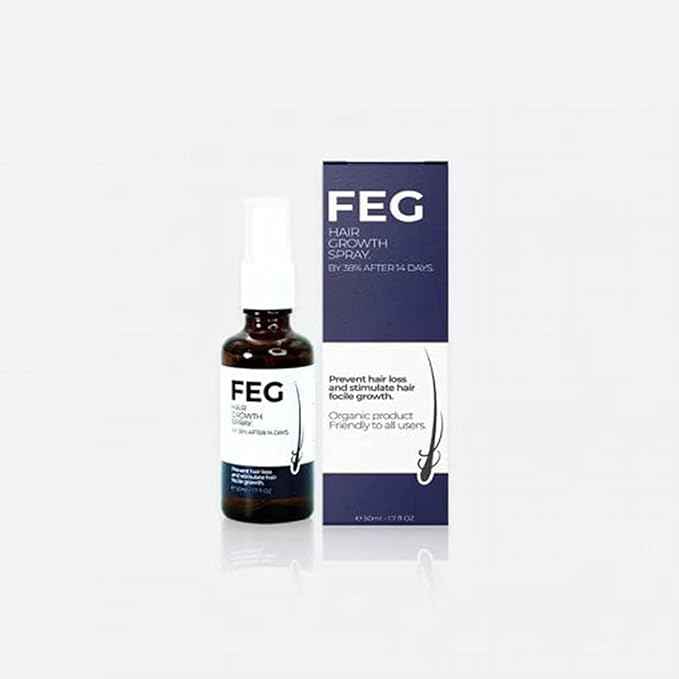 FEG Hair Growth Spray 50ml – Fast-Acting Formula for Thicker, Fuller Hair
